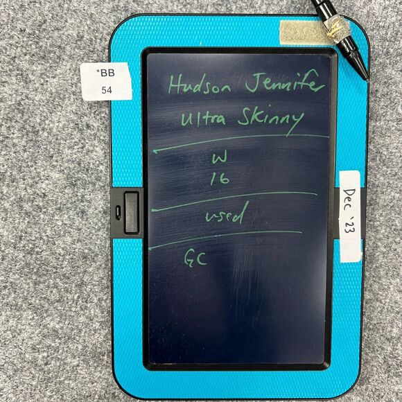 Hudson Jennifer Jeans Womens 16 Medium Wash Ultra Skinny Leg Ankle Denim Stretch - Picture 12 of 13